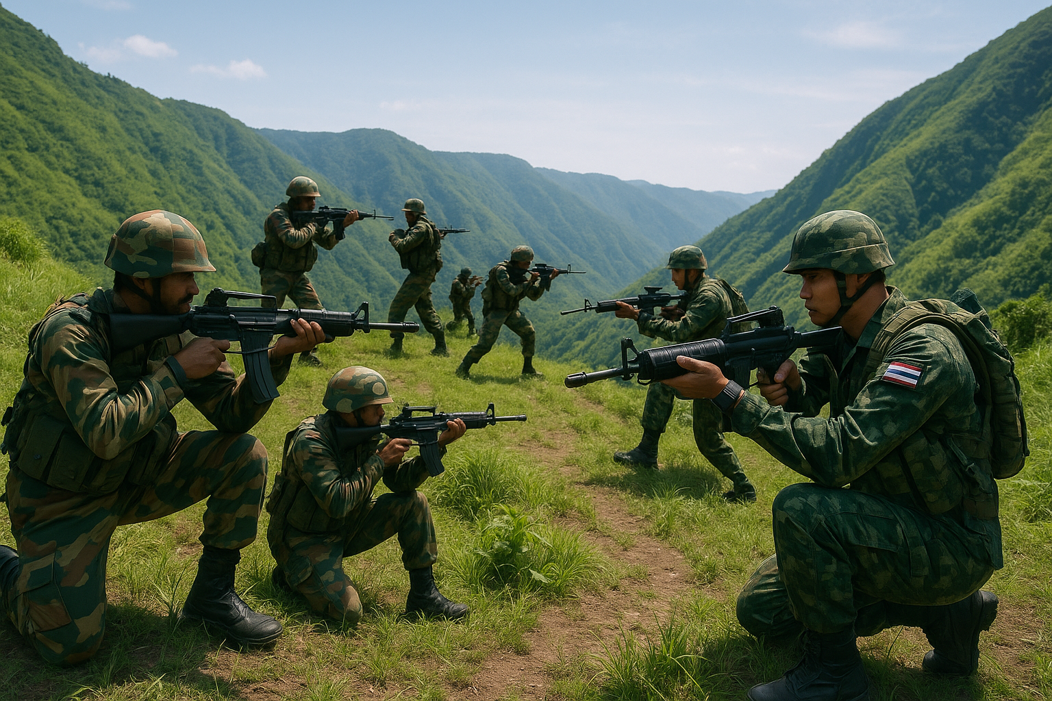 Military Exercise MAITREE-XIV