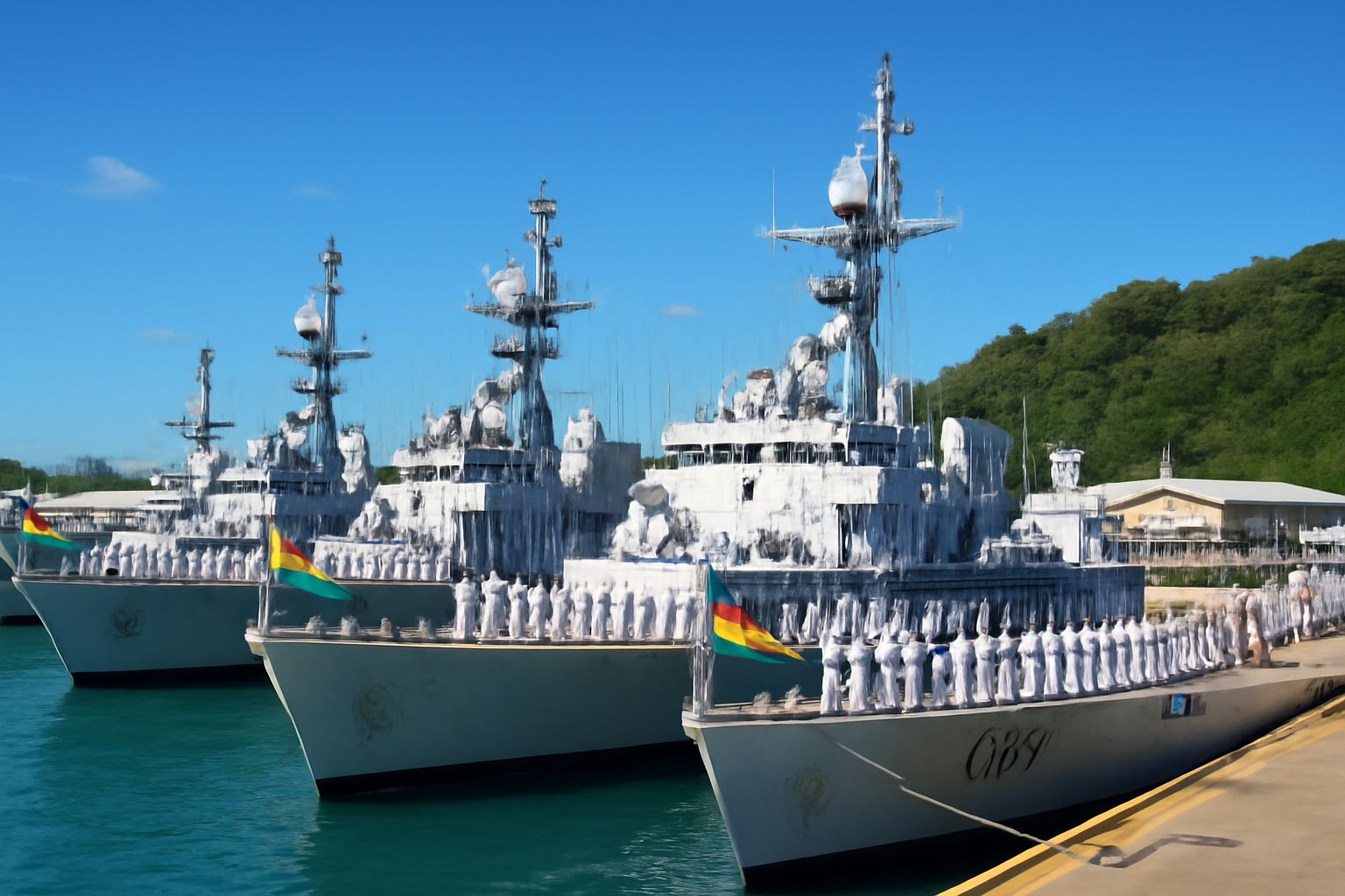 First Training Squadron in Seychelles
