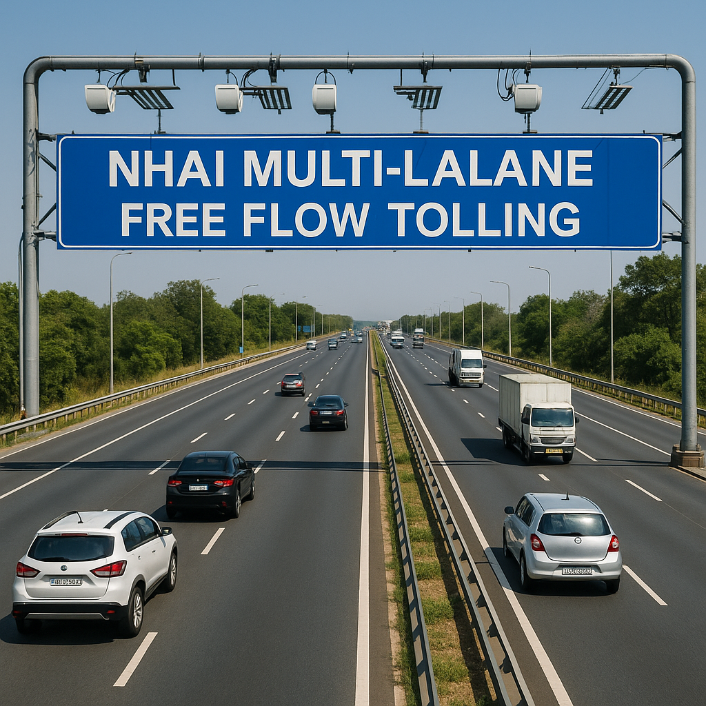 First Multi-Lane Free Flow (MLFF) Tolling System